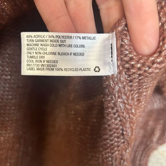 Ava & Viv ladies 3x brown sweater new - Picture 4 of 6